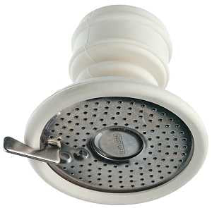 Danco 81072 Slip-On Faucet Aerator, White, 55/64-27 Female, 2-1/4 in W x 2 in H Dimensions, Rubber, 2.2 gpm
