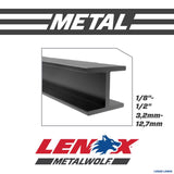 Lenox METALWOLF 9 in. Bi-Metal WAVE EDGE Reciprocating Saw Blade 14 TPI 5 pk