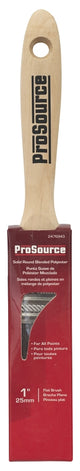 ProSource OR 11601 0100 Pain Wt Brush, 1 in W, Flat Cut Brush, Polyester Bristle