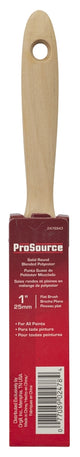 ProSource OR 11601 0100 Pain Wt Brush, 1 in W, Flat Cut Brush, Polyester Bristle