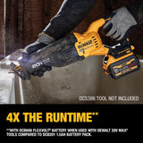 DeWalt 20V-60V MAX FLEXVOLT DCB606-2 6 Ah Lithium-Ion Battery Combo Pack 2 pc