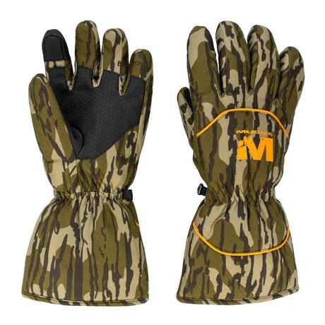 Muddy TRX Series WTP-GLV-MOB-M Insulated Gloves, Men's, M, Tech-Touch Thumb, Elastic Wrist Cuff, Polyurethane Palm