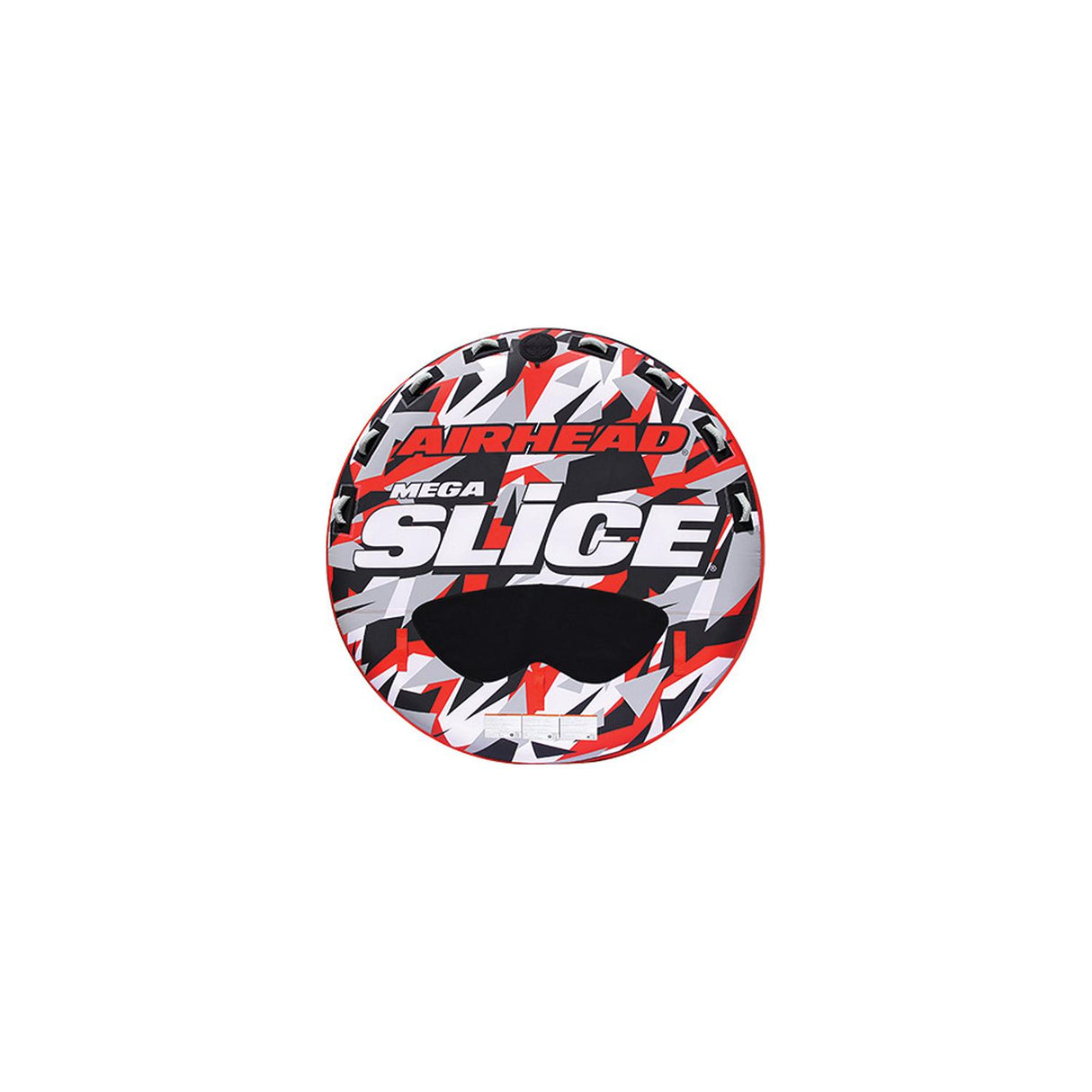 Kwik-Tek Airhead AHSSL-42 Inflatable 4 Person Red Mega Slice Deck Tube