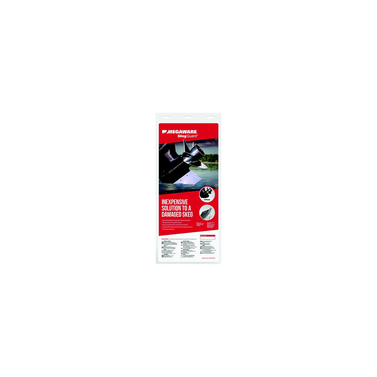 Megaware 27031 Skegguard Skeg Protector