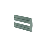 KeelGuard Pontoon Guard, Gray, 40'
