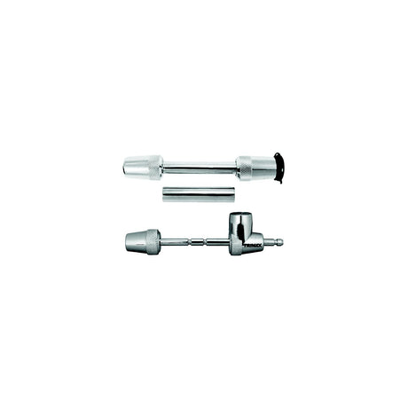 Trimax TM3123 Chrome TS32 Universal Receiver Lock &  TC123 Adjustable Coupler Lock