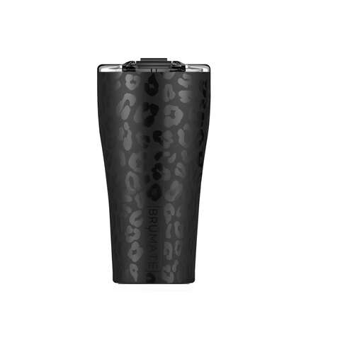BruMate 22 oz Onyx Leopard BPA Free Imperial Pint Insulated Tumbler