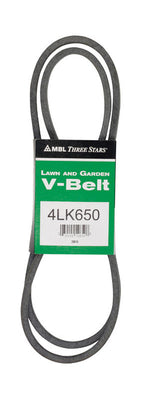 Mitsuboshi Super KB Standard V-Belt 0.5 in. W X 65 in. L For Riding Mowers