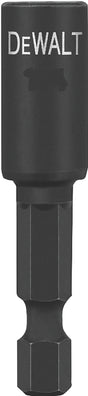DEWALT IMPACT READY DW2220IR Magnetic Nut Driver, 3/8 in Drive, 1-7/8 in L, 1/4 in L Shank, Hex Shank