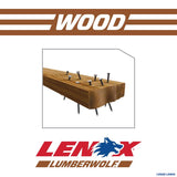 Lenox LUMBERWOLF 12 in. Bi-Metal Reciprocating Saw Blade 6 TPI 5 pk