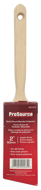 ProSource OR 21601 0200 Angular Sash Pain Wt Brush, 2 in W, Polyester