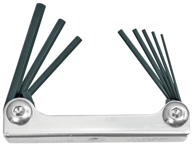 Bondhus 14590 Fold-Up Tool Set, 8-Piece, Metal/Steel, ProGuard, Specifications: Torx Tip