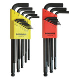 Bondhus 20199 Ball End L-Key Set, 22-Piece, Steel, ProGuard