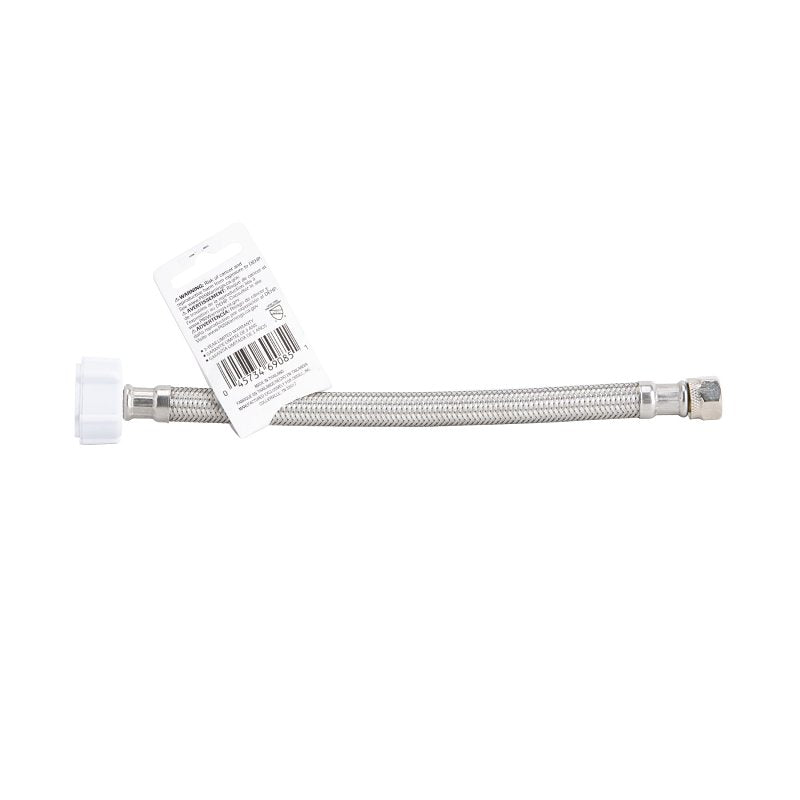 9IN TOILET SUPPLY LINE 3/8 COM