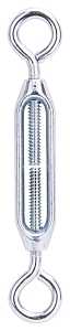 ProSource LR327 Turnbuckle, 3/16 in Thread, Eye, Eye, 5-1/2 in L Take-Up, Aluminum, Pack of 10