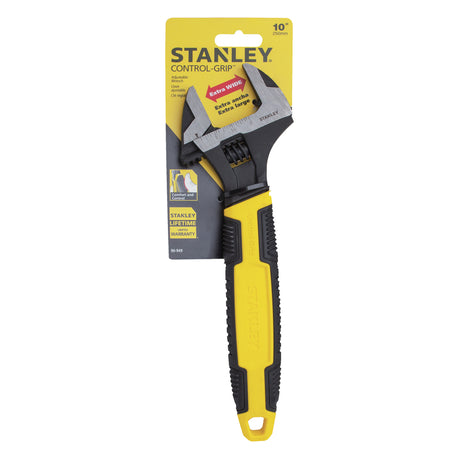 Stanley MaxSteel Metric and SAE Adjustable Wrench 10 in. L 1 pc