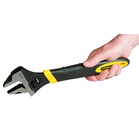 Stanley MaxSteel Metric and SAE Adjustable Wrench 12 in. L 1 pc