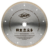 QEP Black Widow 7 in. D X 5/8 in. Steel Continuous Rim Diamond Saw Blade 1 pc