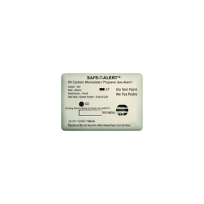 MTI Industries 12V 25 Series Safe-T-Alert Mini RV Dual Carbon Monoxide/Propane Alarm