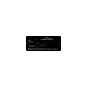 MTI Industries 35742BL 12V 35 Series Safe-T-Alert Flush Mount RV Dual Carbon Monoxide/Propane Alarm, Black