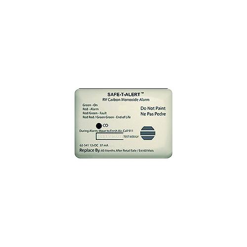 Safe-T-Alert 62541 62 Series Carbon Monoxide Alarm, Surface Mt, White