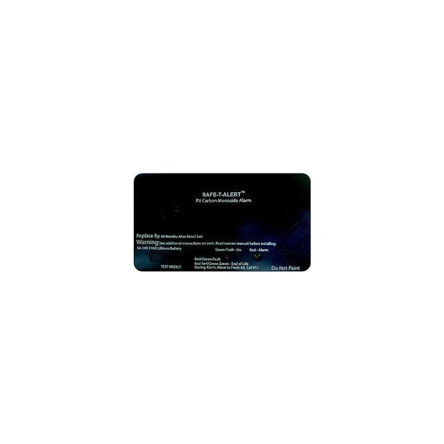Coleman-Mach SA340BL Sealed Battery Carbon Monoxide Alarm, Black, Rectangular