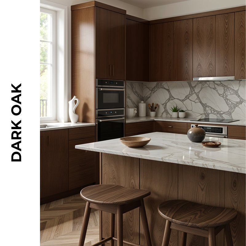 Retique It RQ-WNK16-DOAK-1B Multi-Purpose Wood'n Kit, Matte, Dark Oak