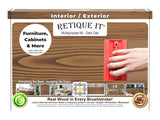 Retique It RQ-WNK16-DOAK-1B Multi-Purpose Wood'n Kit, Matte, Dark Oak