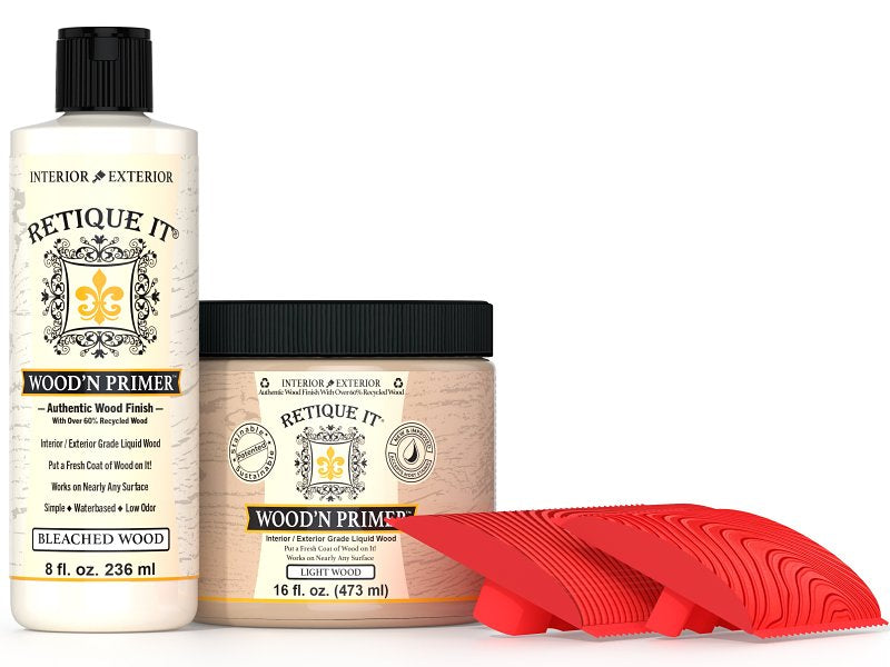 Retique It RQ-RW16-WETF-1B Raw Wood Kit, Matte