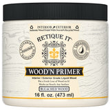 Retique It Wood'n RQ-WNP16-BLCH-R10 Primer, Bleached Wood, 16 oz