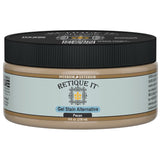 Retique It RQ-GS08-PECA-R8 Stain Alternative, Pecan, Gel, 8 oz