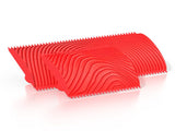 DecoArt RQ-GRRTS-Y Graining Tool Set, Rubber, Red
