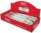 Milwaukee 48-01-2036 Blade, 1.7 in W, 0.03 in L, 5 TPI, Bi-Metal Cutting Edge