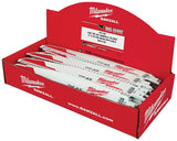 Milwaukee AX SAWZALL 48-01-7026 Reciprocating Saw Blade, 9 in L, 5 TPI, Bi-Metal Cutting Edge