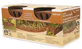 DeWitt SDE-20LB Scroll Decorative Edging, 20 ft L, Light Brown