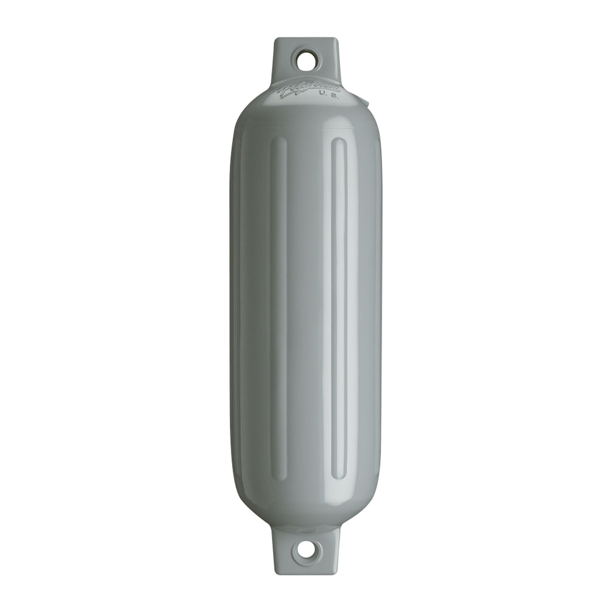 Polyform 33-939-351 Twin Eye G Series Fender, 5.5" x 19", Grey