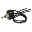 BEP 1002003 Sealed Dipped Toggle Switch, Off/(On), SPST, 8" Wire Leads