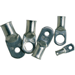 Ancor 252274 Marine Grade Tinned Battery Lugs, 1/4 Fastener, #1 Cable, 2/Pk