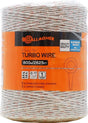 Gallagher G62089 Turbo Wire, 7.5 kV, Copper/Stainless Steel Conductor, Poly Insulation, 2624 ft L