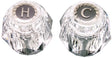 Danco 88062 Faucet Handle, Knob, Specifications: 2.3 in OD, 1-7/16 in Dia Base, Acrylic