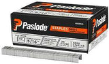 Paslode 1015277 Wide Crown Staple, 1/2 in W Crown, 5/16 in L Leg, 20 ga Gauge, Steel, Galvanized