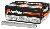 Paslode 1015277 Wide Crown Staple, 1/2 in W Crown, 5/16 in L Leg, 20 ga Gauge, Steel, Galvanized