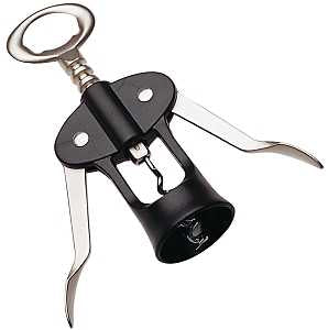 Chef Craft 20168 Winged Cork Screw, 6-1/2 in L, Zinc, Chrome-Plated
