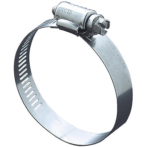 SS Hose Clamps, Size 20, Pack of 10