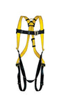Safety Works Unisex Polyester Safety Harness 400 lb. cap. XL Yellow 1 pc