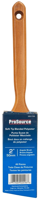 ProSource OR 2172 0200 Angular Sash Pain Wt Brush, 2 in W, Polyester Blend