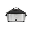 Hamilton Beach 32215G Electric Roaster Oven, 22 qt Capacity, 1450 W, Knob Control, Aluminum, Stainless Steel