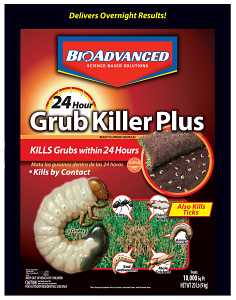 BioAdvanced 700745S Grub Killer, Granular, Spreader Application, Outdoor, 20 lb Bag