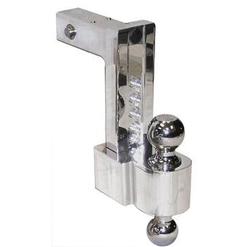 Flash DTALBM6600 2" Shank Adjustable Locking Ball Mt. 7" Rise, 6" Drop