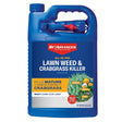 BioAdvanced 820192E Weed and Crabgrass Killer, Liquid, Brown/Red, 1 gal Bottle, Pack of 4